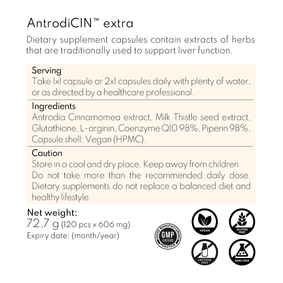AntrodiCIN extra - Antrodia Cinnamomea (doplnok stravy OPFE)