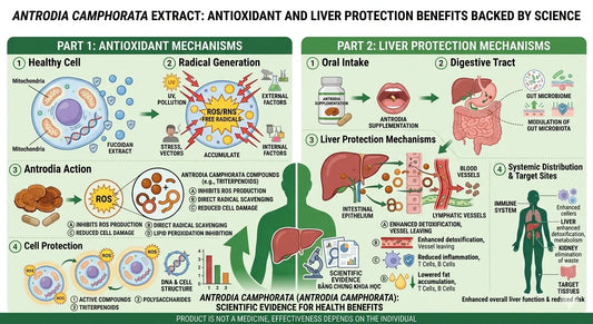 Antrodia camphorata Extract: Antioxidant and Liver Protection Benefits Backed by Science