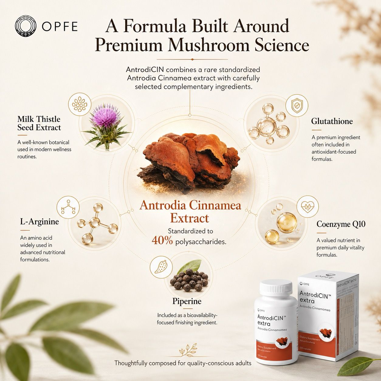 AntrodiCIN extra – Antrodia Cinnamea (OPFE étrend-kiegészítő)