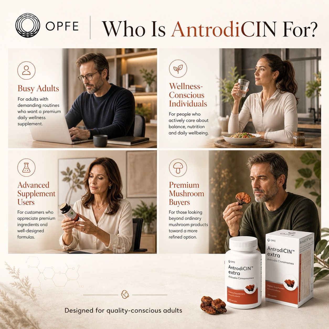 AntrodiCIN extra – Antrodia Cinnamea (OPFE étrend-kiegészítő)