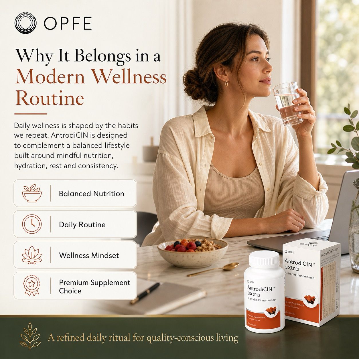 AntrodiCIN extra – Antrodia Cinnamea (OPFE étrend-kiegészítő)