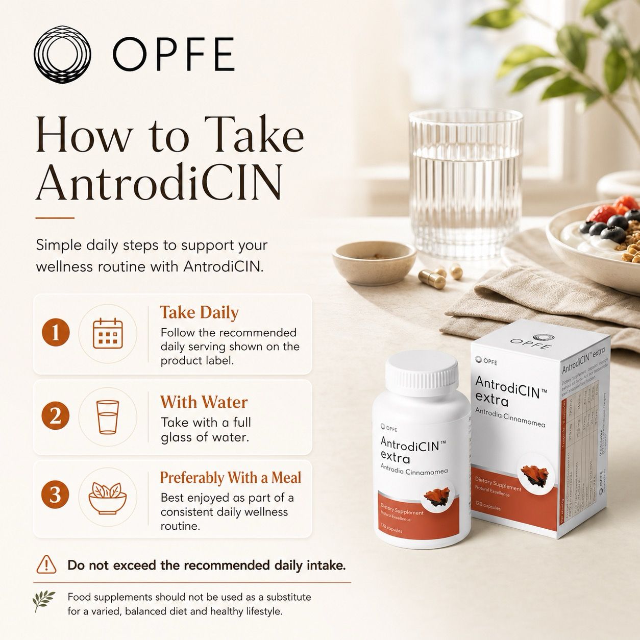 AntrodiCIN extra – Antrodia Cinnamea (OPFE étrend-kiegészítő)
