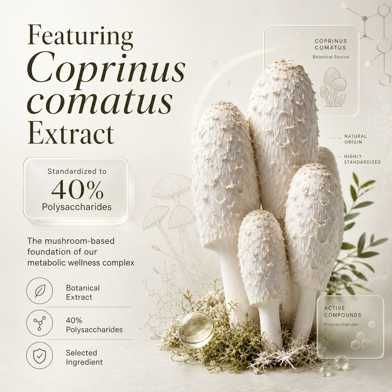 CopriCOM extra, Coprinus Comatus (OPFE étrend-kiegészítő)