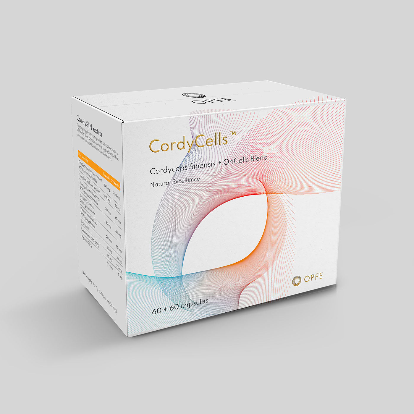 CordyCells – zmes Cordyceps Sinensis a OriCells (doplnok stravy OPFE)