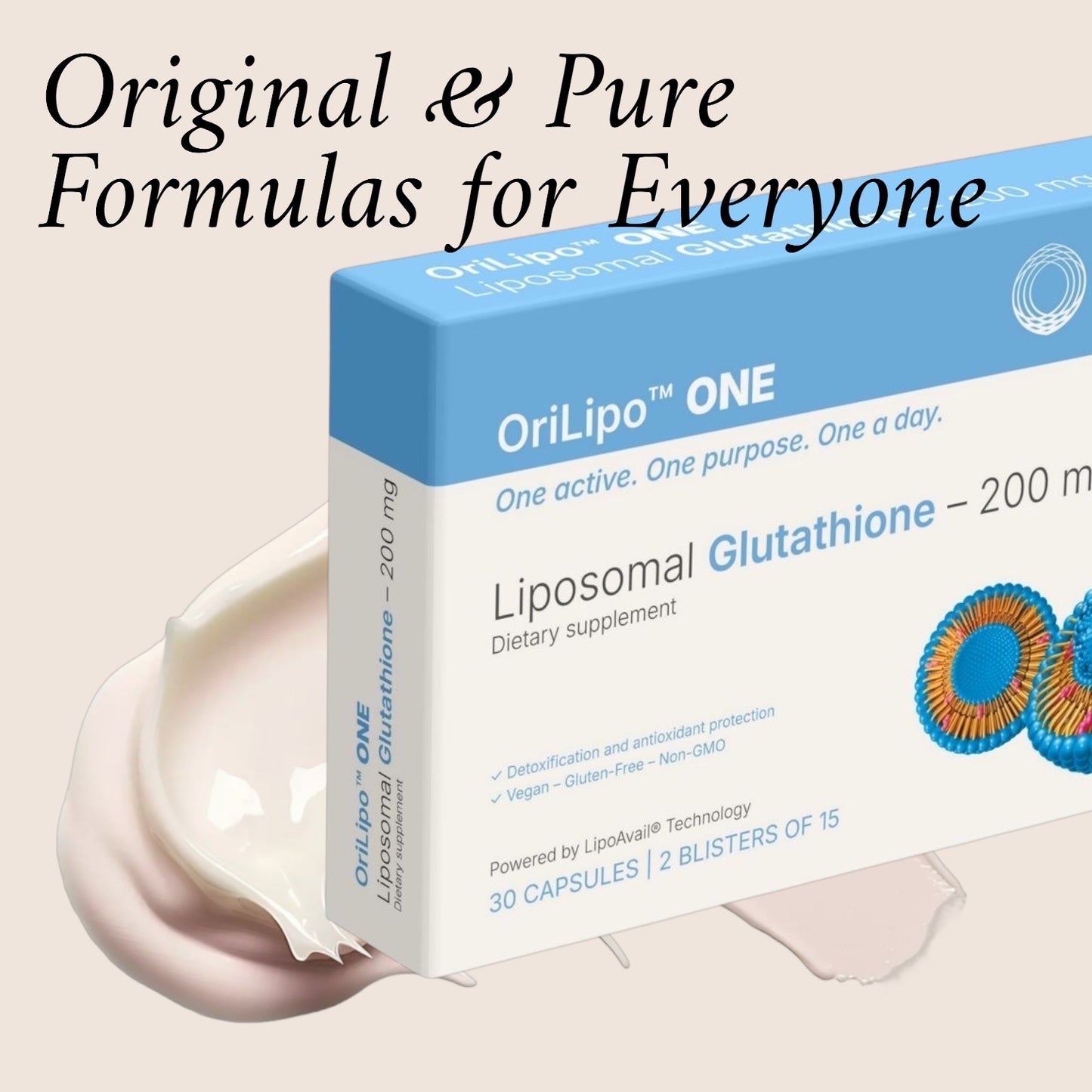 OPFE OriLipo ONE Liposomal Glutathione 200 mg