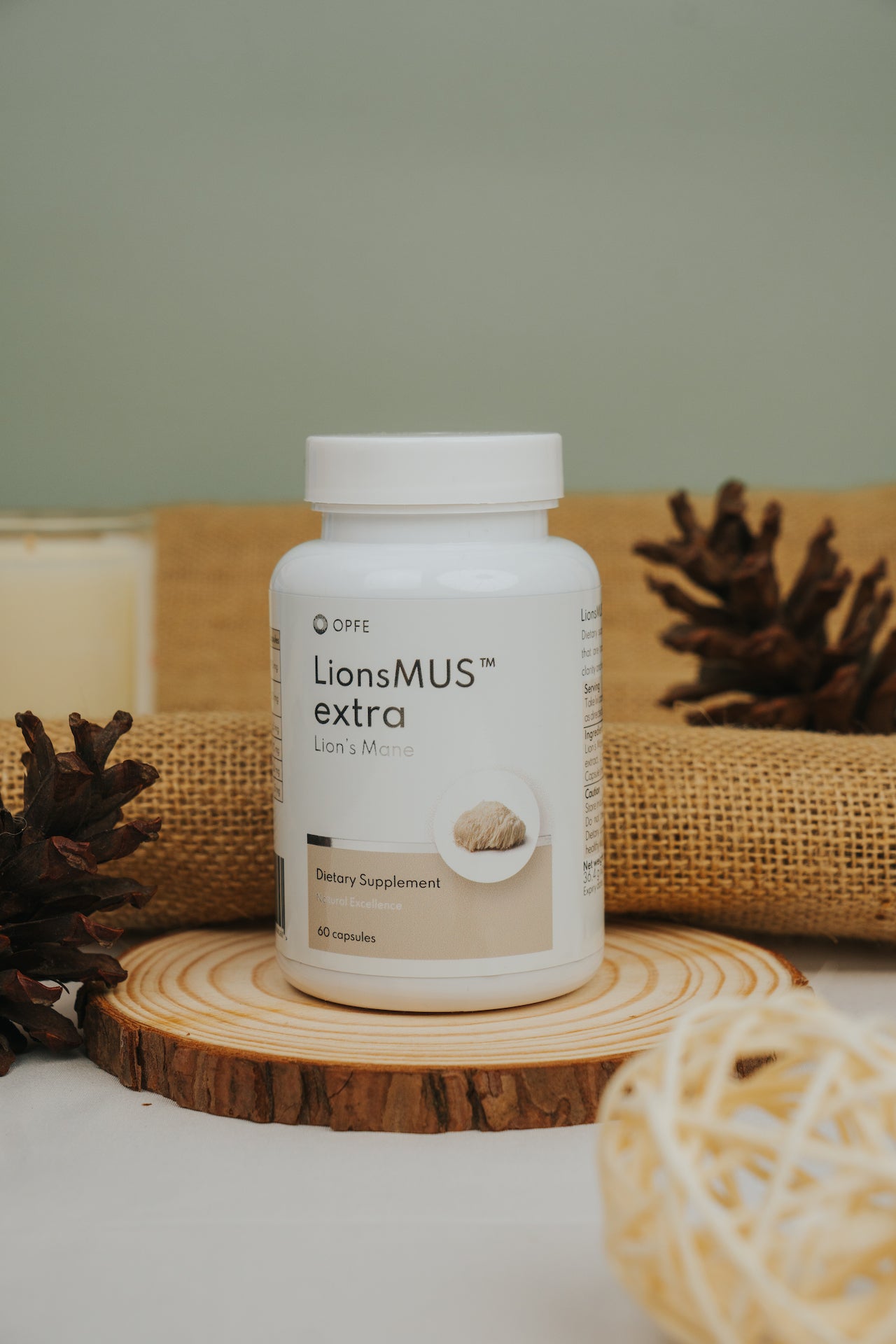 LionsMUS extra – Közönséges süngomba  (OPFE étrend-kiegészítő)