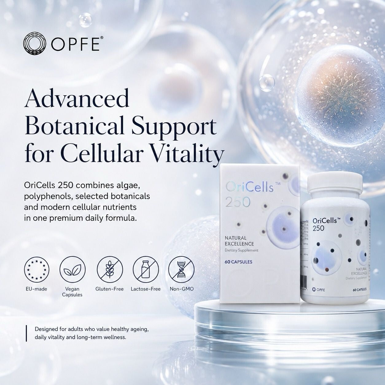 OriCells 250, OriCells Blend (OPFE étrend-kiegészítő)
