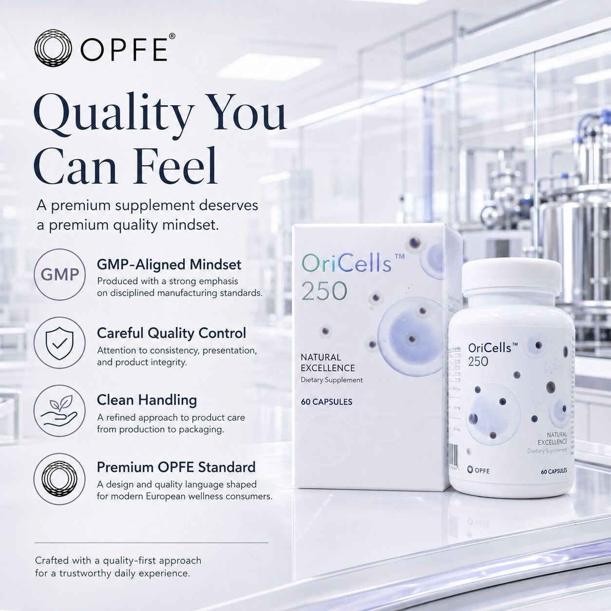 OriCells 250, OriCells Blend (OPFE étrend-kiegészítő)