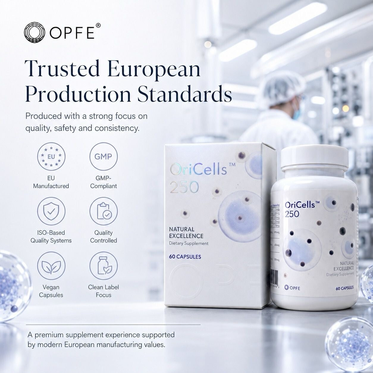 OriCells 250, OriCells Blend (OPFE étrend-kiegészítő)