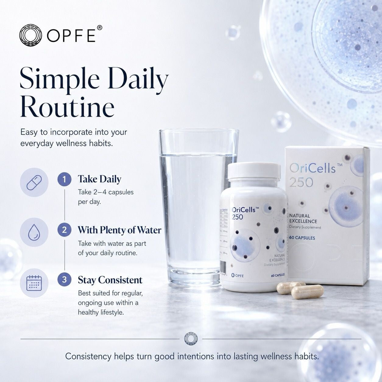 OriCells 250, OriCells Blend (OPFE étrend-kiegészítő)