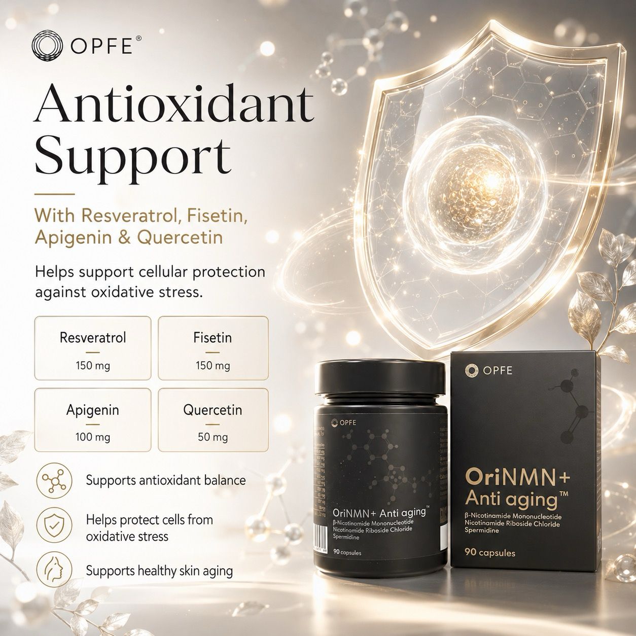 OriNMN+ Anti-aging, EU-ban gyártva (OPFE étrend-kiegészítő)