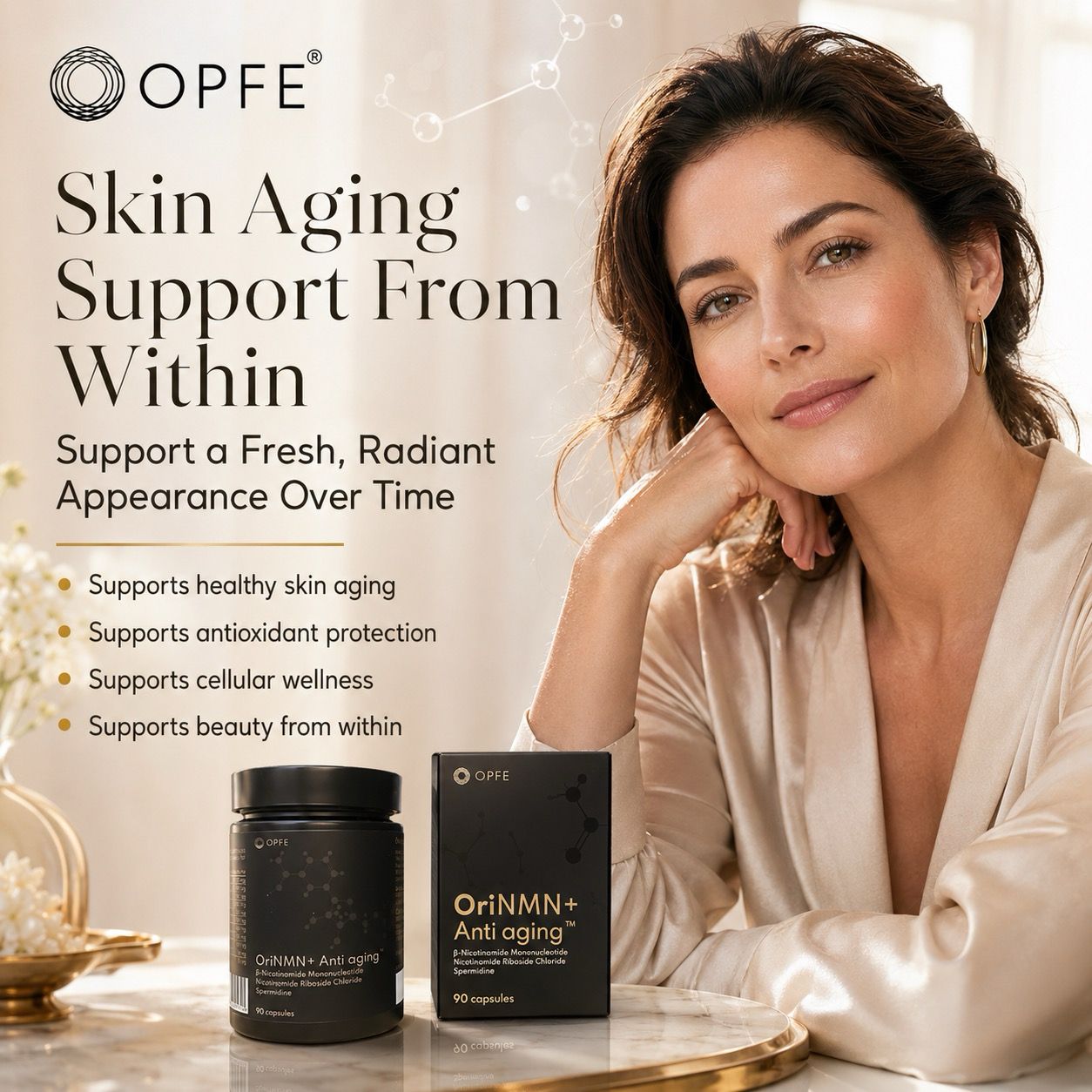 OriNMN+ Anti-aging, EU-ban gyártva (OPFE étrend-kiegészítő)