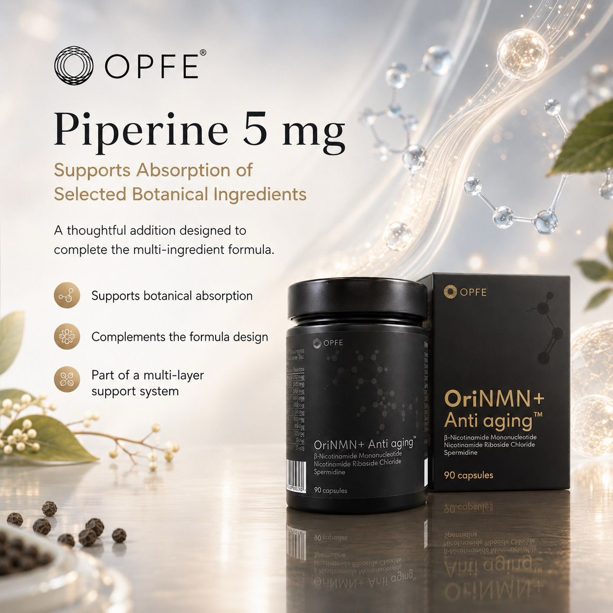 OriNMN+ Anti-aging, EU-ban gyártva (OPFE étrend-kiegészítő)