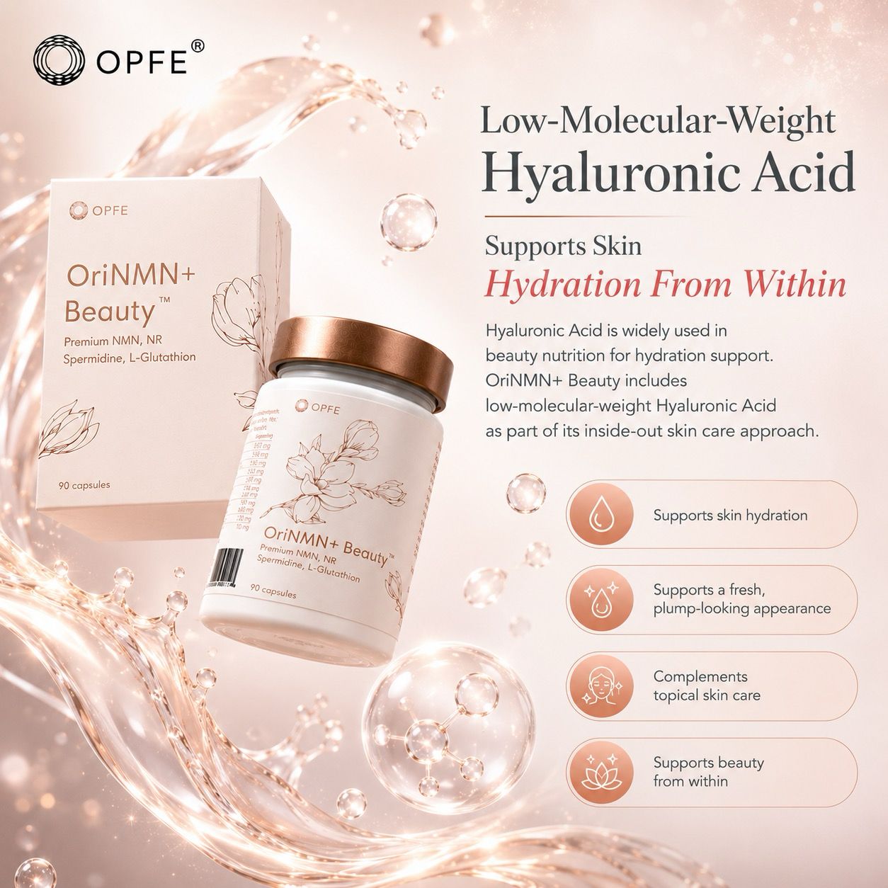 OriNMN+ Beauty, EU-ban gyártva (OPFE étrend-kiegészítő)