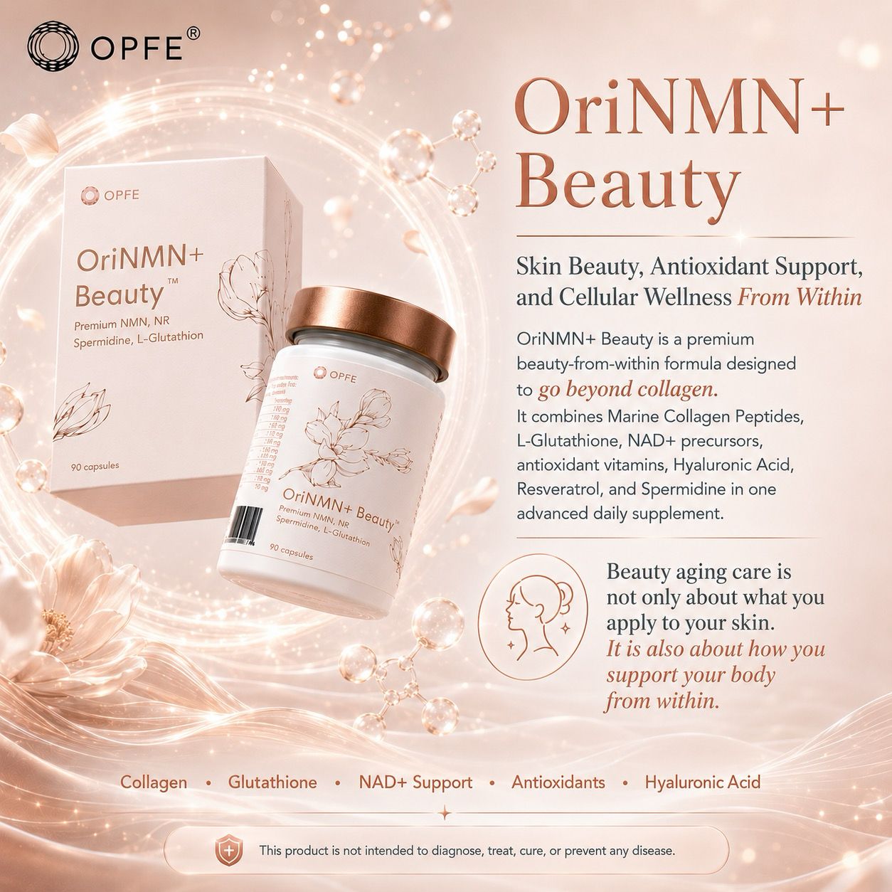 OriNMN+ Beauty, EU-ban gyártva (OPFE étrend-kiegészítő)