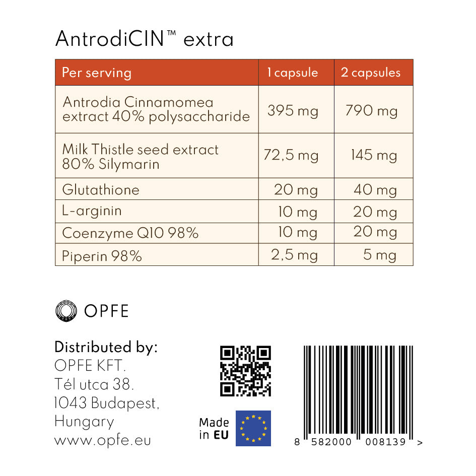 AntrodiCIN extra - Antrodia Cinnamomea (doplnok stravy OPFE)